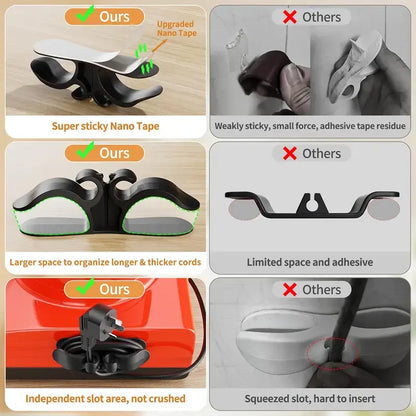 Tangle-Free Kitchen Appliance Cord Organizer Holder