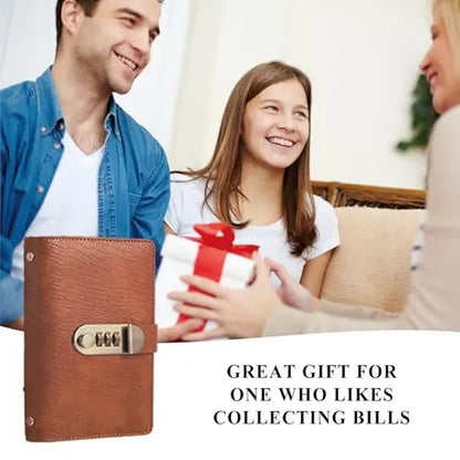 Secure Your Cash & Secrets with 3-Digit Combination Lock Binder