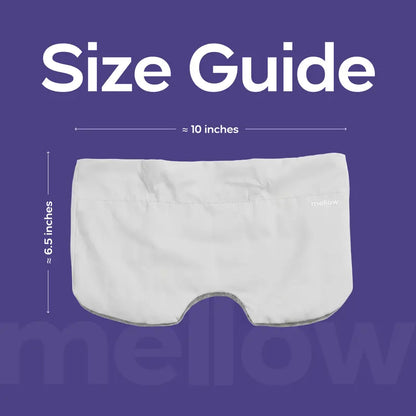 360° Wraparound Weighted Sleep Mask — 99% Blackout & Deep Pressure Touch