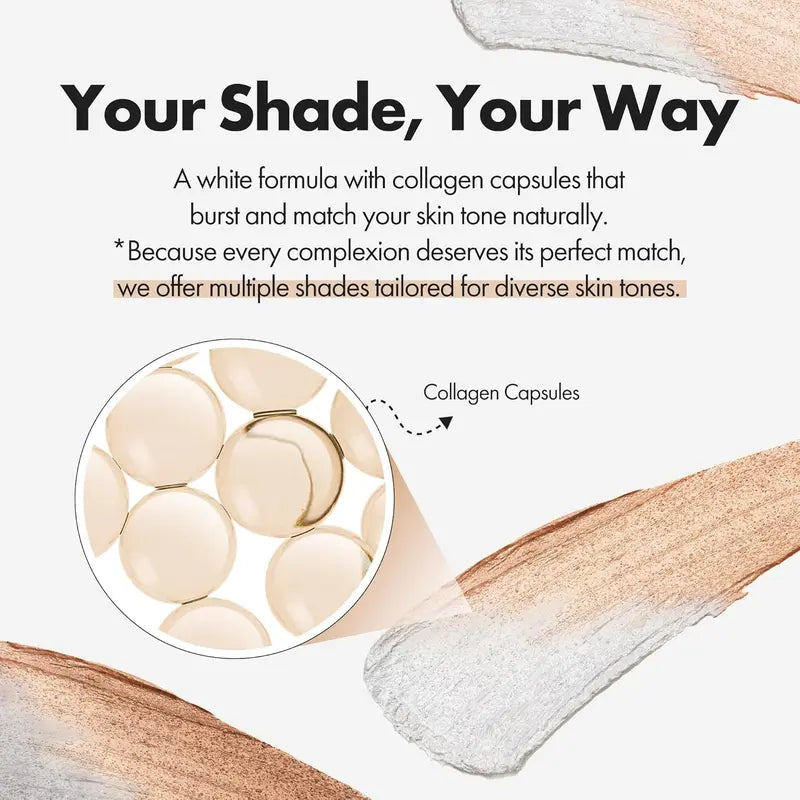 🎁 BUY 1 GET 1 FREE - Flawless Color-Changing Foundation Stick with Built-in Brush