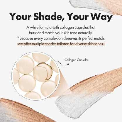 🎁 BUY 1 GET 1 FREE - Flawless Color-Changing Foundation Stick with Built-in Brush
