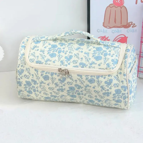 All-in-One Quilted Travel Case for Hair Tools & Cosmetics
