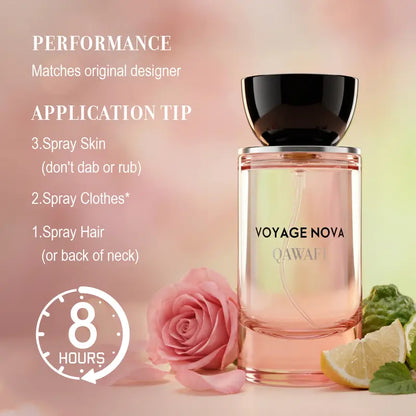 Long-Lasting Rosey Fruity Floral Extrait De Parfum