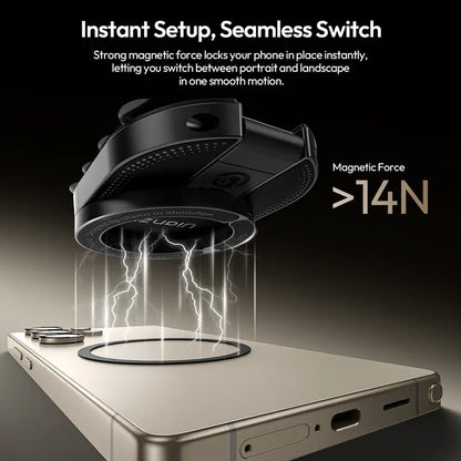 Ultra-Strong Vacuum Suction Magnetic Phone Mount for Everyday Hands-Free Viewing