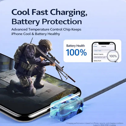 100W Right Angle USB-C Fast Charger Cable