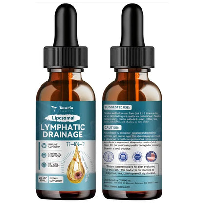 Liposomal Lymphatic Drainage Drops for Daily Immune Support & Detox