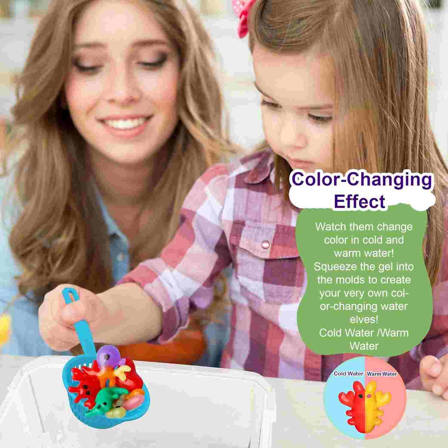 Magic Glow Water Elf Toy Kit - Creative Screen-Free Fun For Kids
