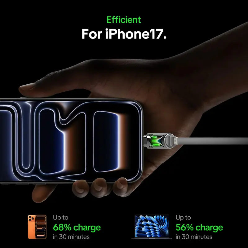 One Cable, All Devices: 240W Ultra-Fast 4-in-1 Charging Charging