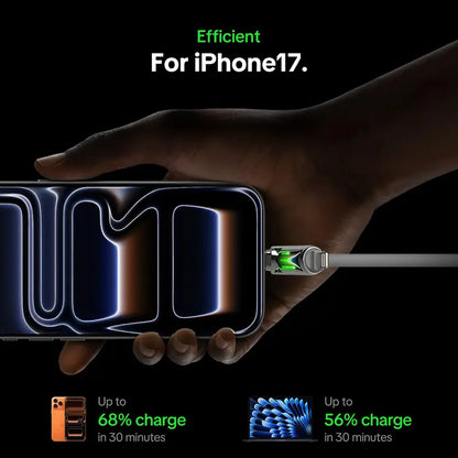 One Cable, All Devices: 240W Ultra-Fast 4-in-1 Charging Charging