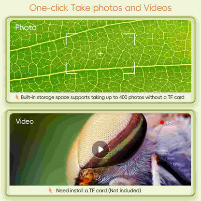 Instant Macro World: 1000X Handheld Digital Microscope With Built-in HD Screen