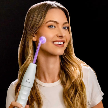 High Frequency Facial Wand - Professional Skin Therapy Device For Clearer, Smoother-Looking Skin