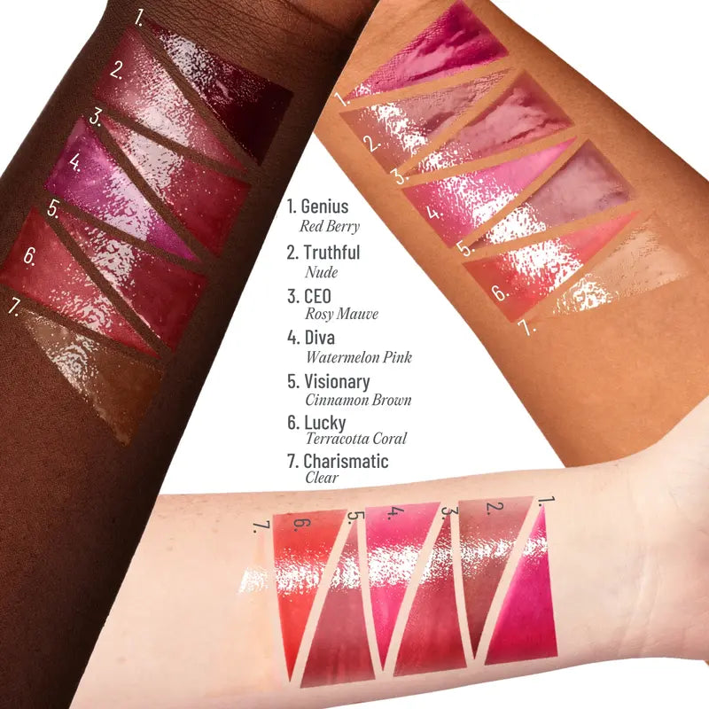 High-Shine Plumping Tinted Lip Balm for 24H Intense Moisture & Glossy Finish