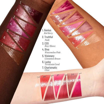 High-Shine Plumping Tinted Lip Balm for 24H Intense Moisture & Glossy Finish