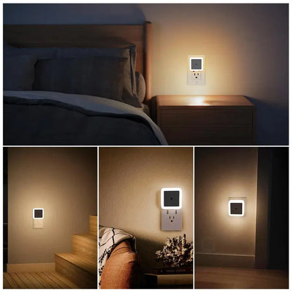 Automatic Dusk-to-Dawn Plug-in LED Night Light