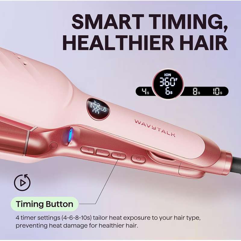 Effortless Thermal Hair Waver & Volume Crimper