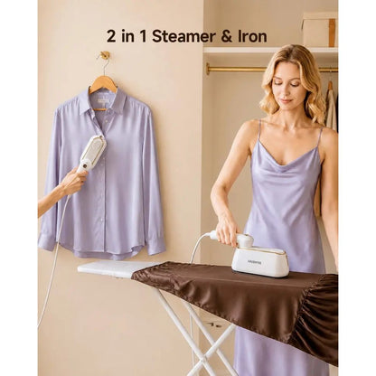 Portable Handheld Garment Steamer for Wrinkle-Free Clothes Anywhere
