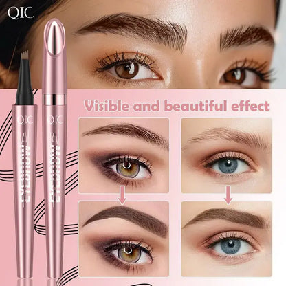 Get Natural Microbladed Brows in Seconds with 4-Tip Eyebrow Pen