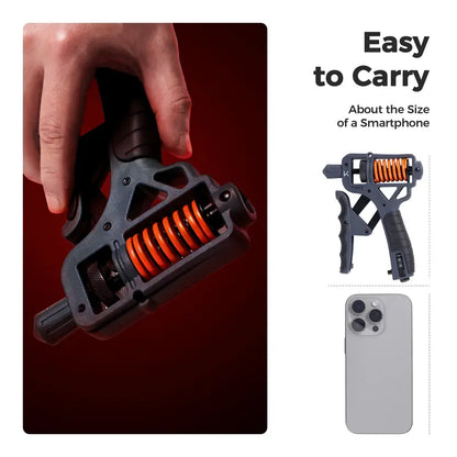 H-Shaped Ergonomic Hand Grip Strengthener (10-660 LBS Adjustable Resistance Trainer)
