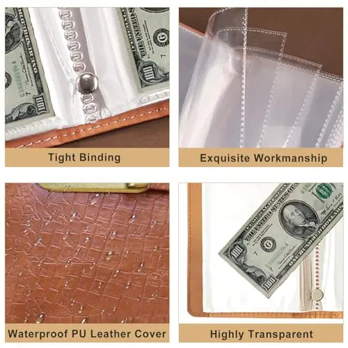 Secure Your Cash & Secrets with 3-Digit Combination Lock Binder