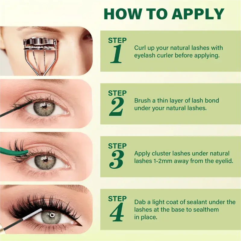 Salon-Quality DIY Lash Extension Kit with Bond, Seal & Remover