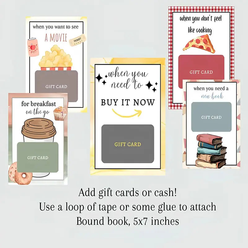 Create Unforgettable Holiday Memories With A Personalized Christmas Gift Card Book