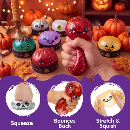 Squeeze Away Stress with Ultra-Squishy Halloween Dumpling Toys!