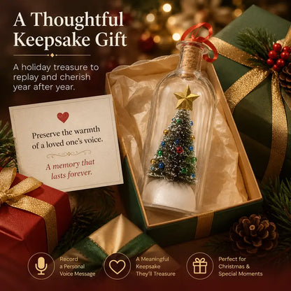 Preserve Their Voice Forever In A Magical Glowing Christmas Bottle