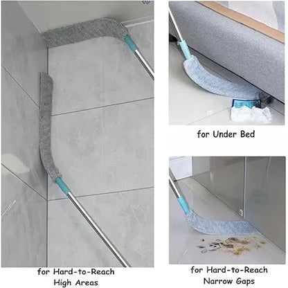 Ultra-Slim Flexible Gap Duster with Extendable Pole