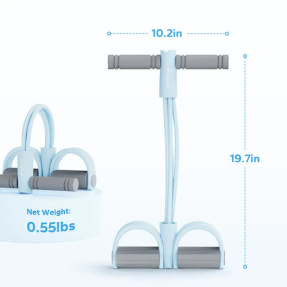 Full-Body Pedal Resistance Band for Home Workout & Posture Correction