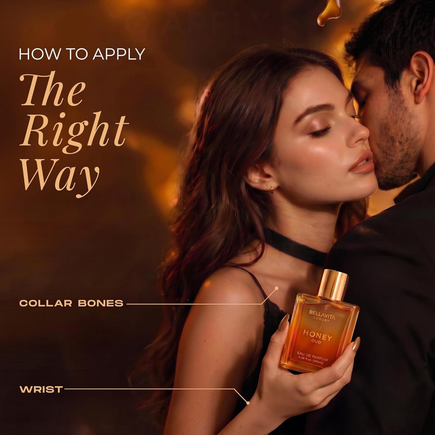 Long-Lasting Luxury Honey Oud Unisex Eau De Parfum