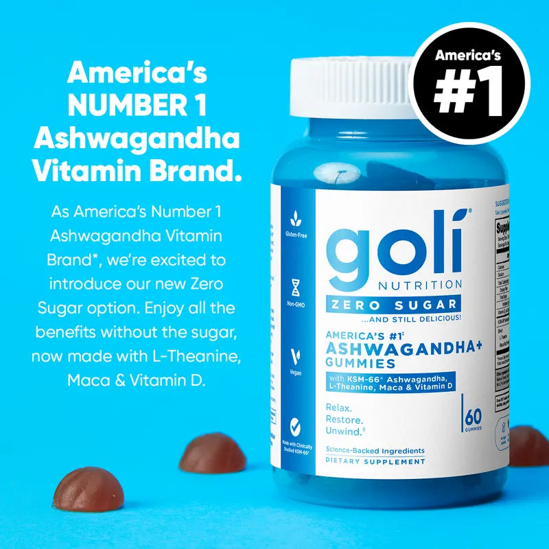 Sugar-Free Daily Wellness Trio: Pre & Probiotics, ACV, & Ashwagandha Gummies