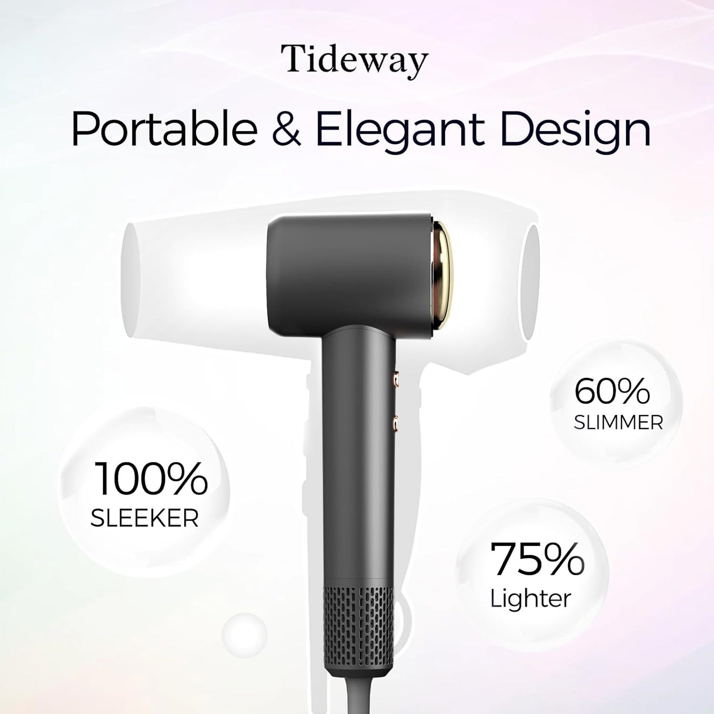 Ultra-Fast High-Speed Ionic Hair Dryer with Smart Heat Protection for Frizz-Free Shine