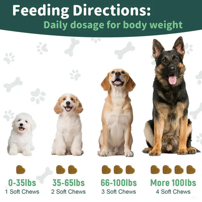 Natural Flea, Tick & Mosquito Defense Chews for Dogs