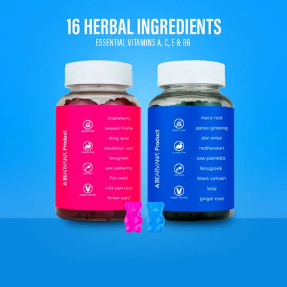 Natural 16-Herb Women's Wellness & Vitality Gummies