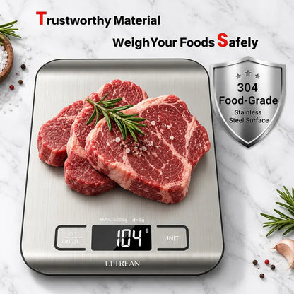 Ultra-Precision Digital Kitchen Food Scale