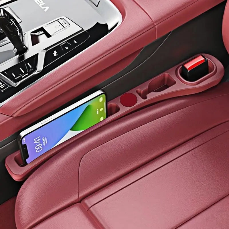 Never Drop Your Phone in the Seat Gap Again—Instant Extra Storage!