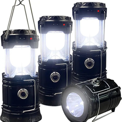 Ultra-Bright Solar Collapsible Camping Lantern & Flashlight