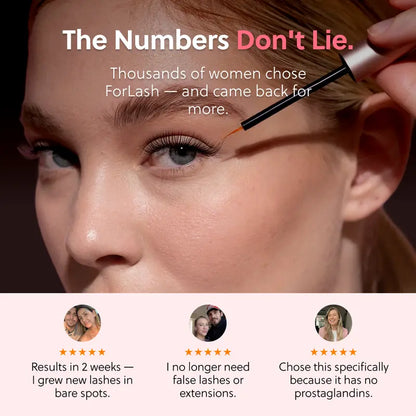 Natural Peptide Eyelash Enhancing Serum for Longer Fuller Lashes