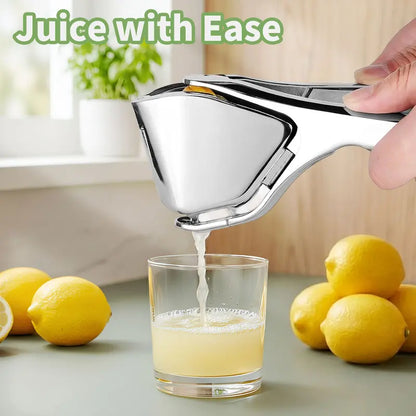 Maximum Yield Stainless Steel Lemon Press Squeezer