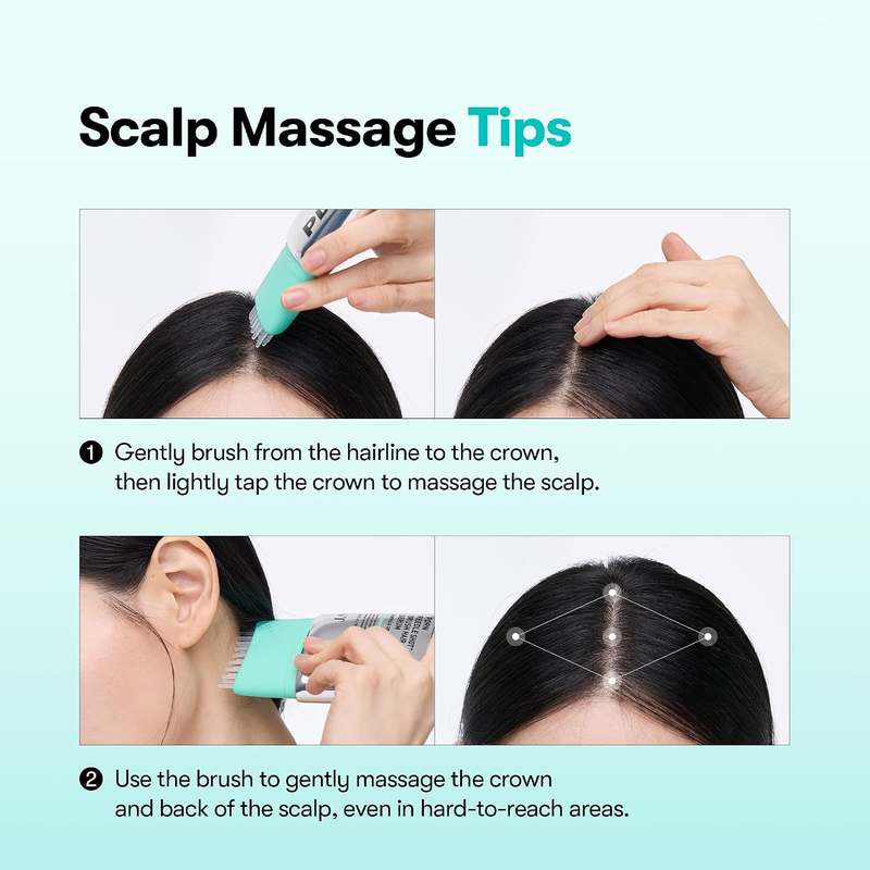 Deep Scalp Care Brush Hair Serum – Cooling, Revitalizing & Non-Greasy