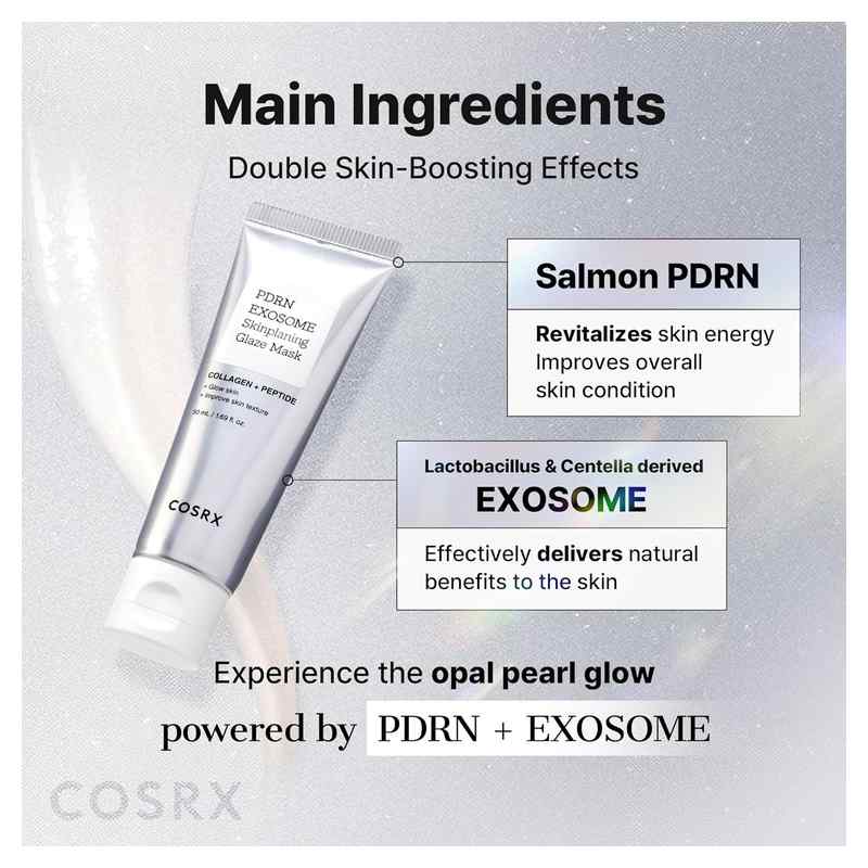 Instant Glass Skin Peel-Off Glaze Mask for Deep Elasticity & Radiance