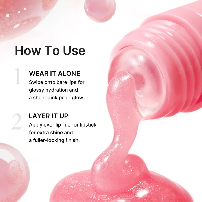 PDRN Peptide Hydrating & Plumping Glossy Lip Balm