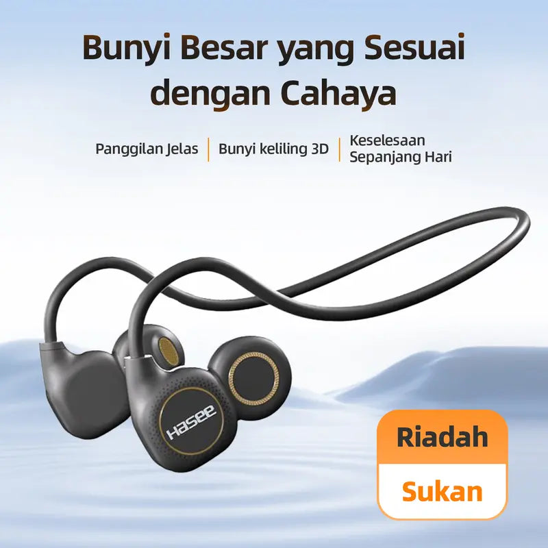 Air Conduction Open-Ear Wireless Headphones - All-Day Comfort & Open Ear Safety