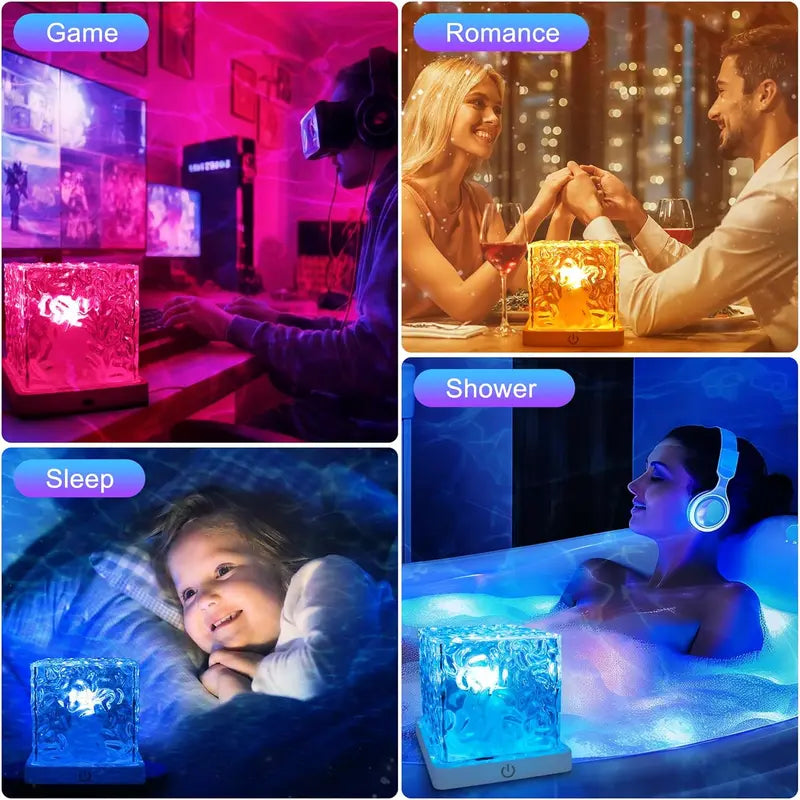 Transform Any Shower into a Water Ripple Spa — 100% Waterproof & Wireless!