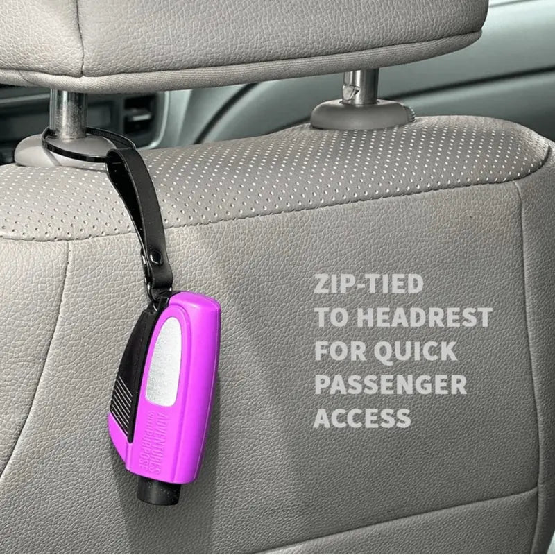 The Ultimate 2-in-1 Emergency Keychain Tool