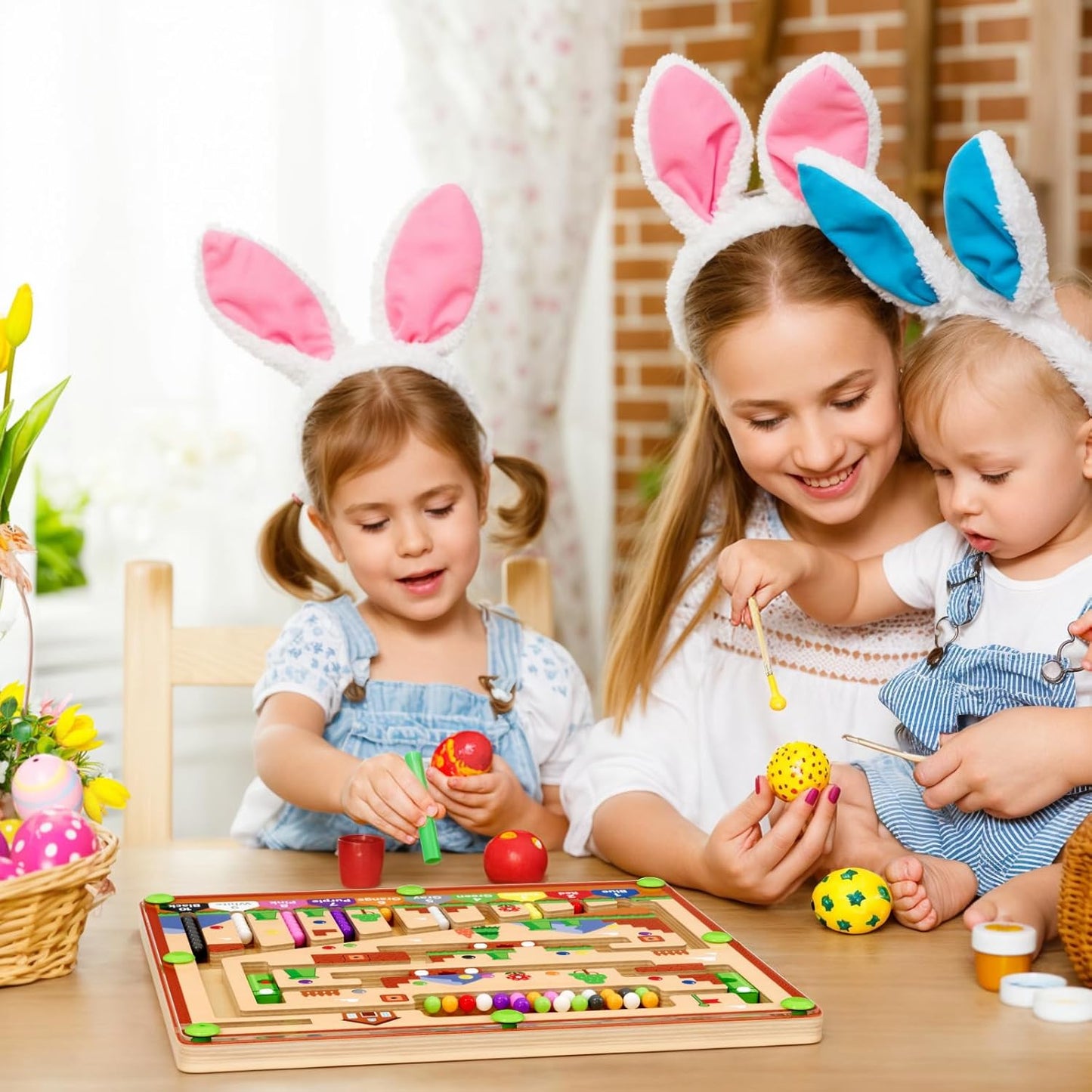 Pixels & Puzzles: Magnetic Color & Number Learning Maze