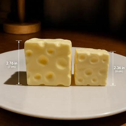 Ultra-Satisfying Moldable Cheese Cube Stress Toy