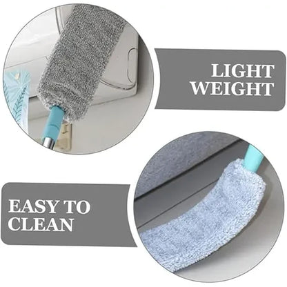 Ultra-Slim Flexible Gap Duster with Extendable Pole