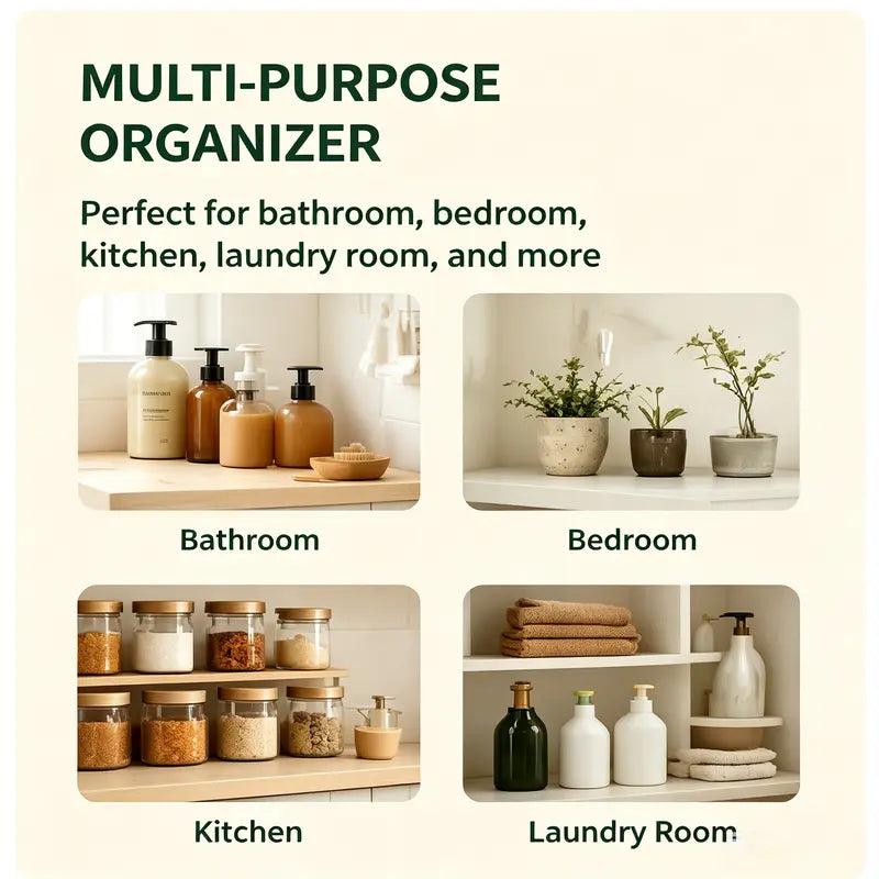 Maximal Vertical Storage, Zero Floor Clutter
