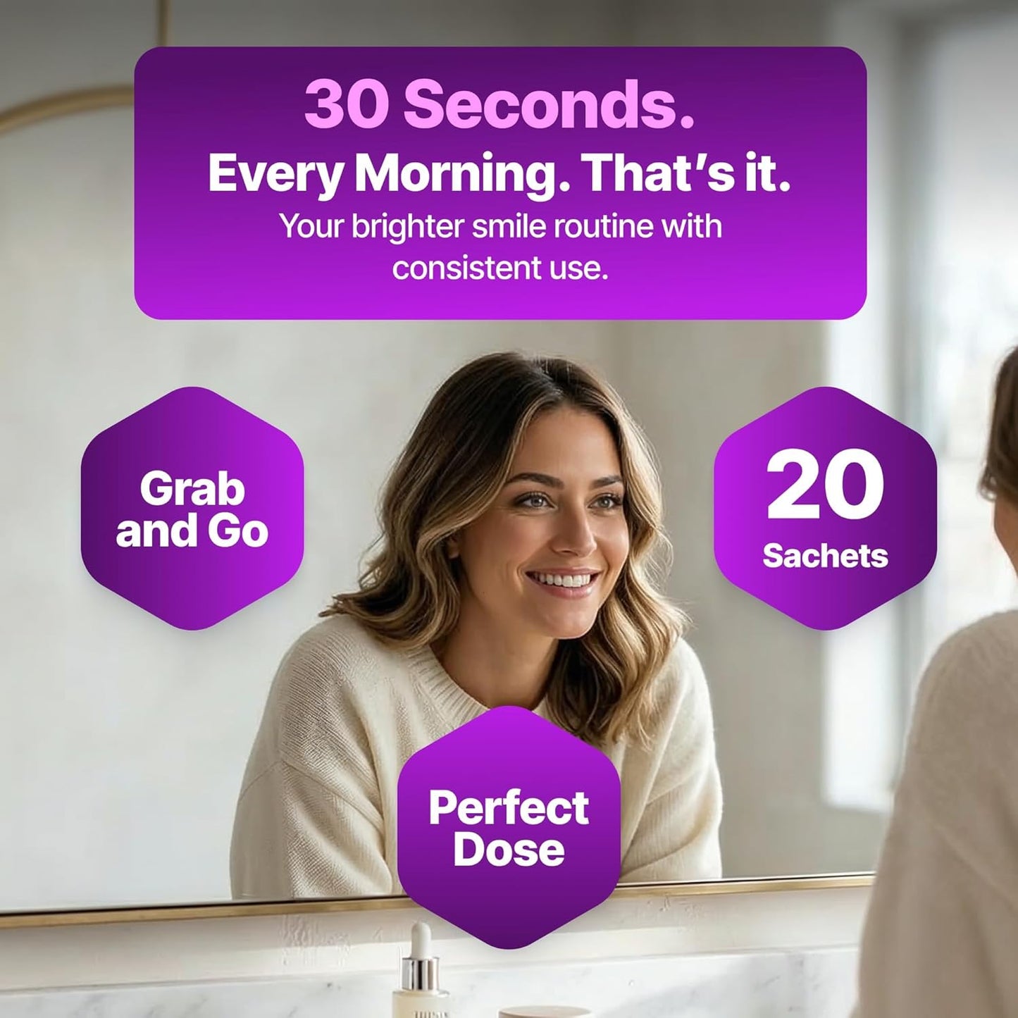 【Limited Time Buy 3 Get 1 Free】30-Second Purple Mouthwash Sachets